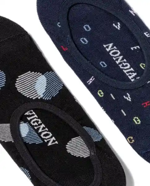 Pack Medias Invisible C. Masculino T. 10-12 Sur999998 Chevignon