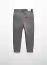 Jean Dad Tejano Niños Gris Talla 7 Mango