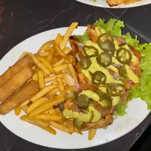 Pechuga al estilo mexicano