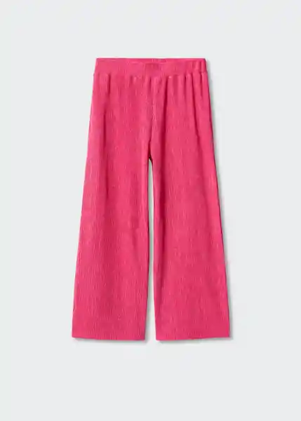 Pantalón Jones Fucsia Talla 08 Niñas Mango