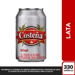 Costeña Cerveza en Lata 