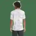 Adidas Camiseta Camo Aop Hombre Blanco Talla Ref: IW8492