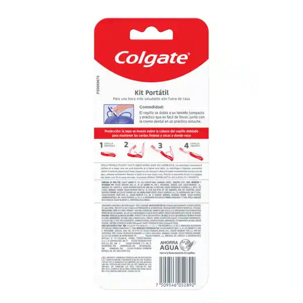 Colgate Crema Dental + Cepillo de Dientes Total 12