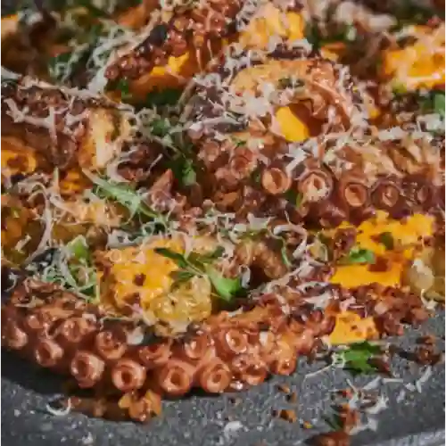 Pulpo a la Huancaina
