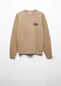 Buzo Sudadera Studio Camel Talla Xxl Hombre Mango