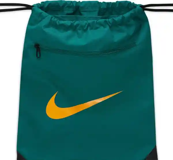 Nike Mochila Brsla Drawstring Hombre Verde 9.5 18 L DM3978-381