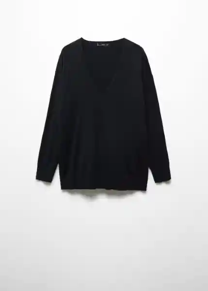 Jersey Vieira Negro Talla L Mujer Mango