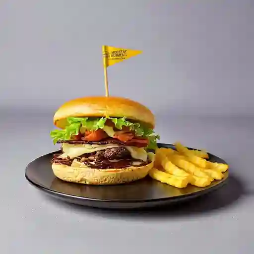 Burger Smoked y Papas