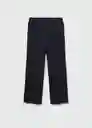 Pantalón Marga Navy Talla 10 Niñas Mango