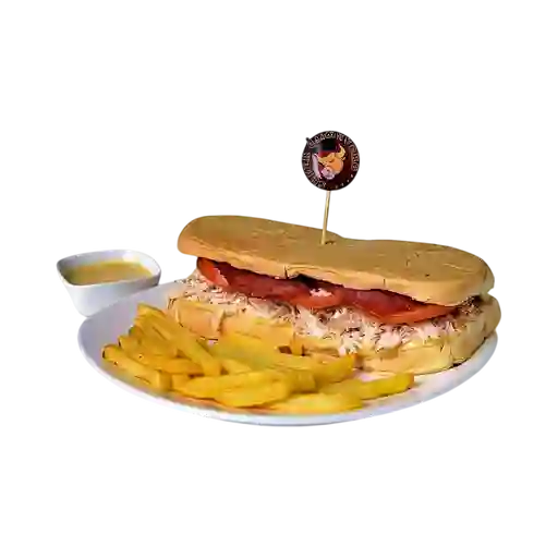 Emparedado de Pollo y Tocineta