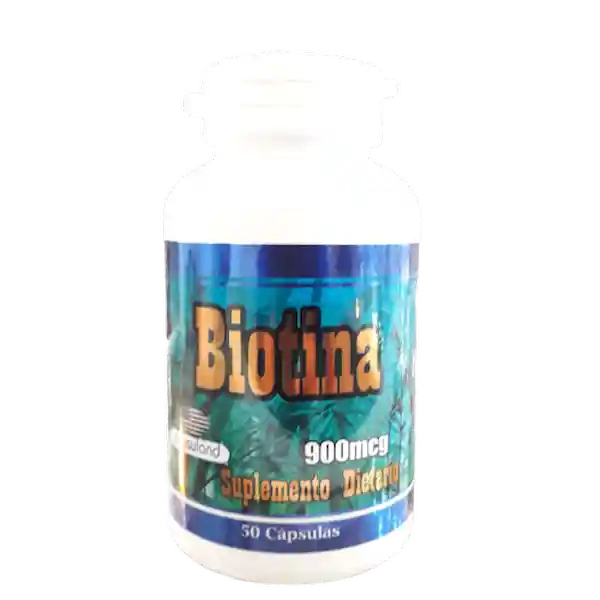 Suplemento Dietario Biotina 900 mcg