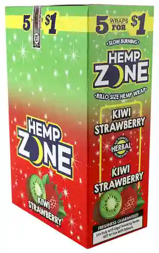 Blunt Hemp Zone Envoltura de Cigarro Kiwi Strawberry