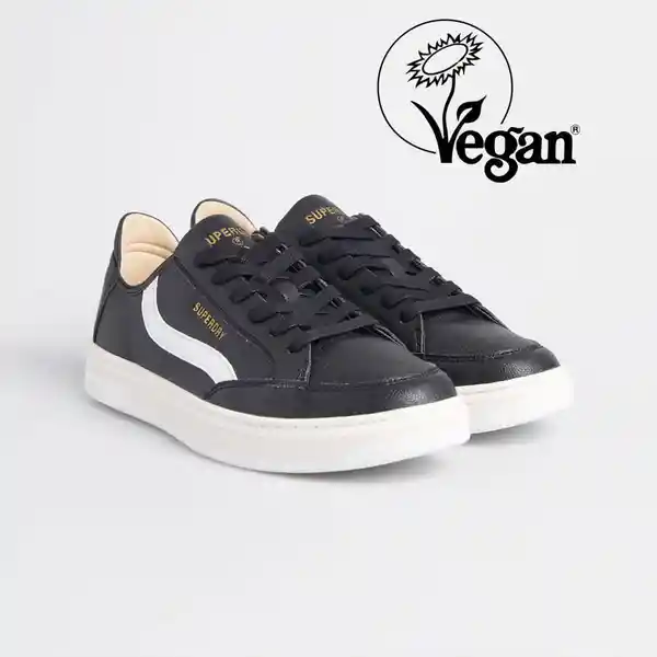 Superdry Tenis Basket Lux Low Trainer Negros 10