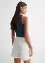 Top Mix Azul Noche Talla 20 Niñas Mango