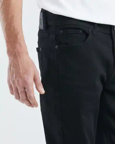 Jean Super Slim Fit o Masculino Negro Noche 36/32 Chevignon