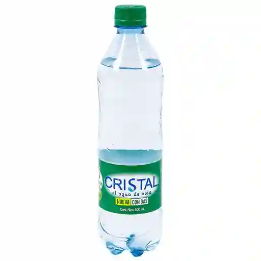 Agua Cristal con Gas