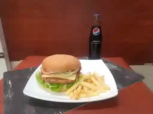 2 combos de hamburguesas+gaseosa