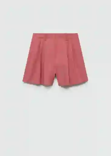 Short Bosco-H Rosa Pastel Talla M Mujer Mango