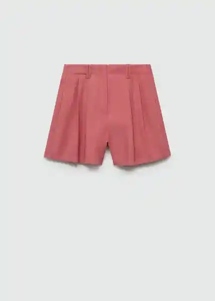 Short Bosco-H Rosa Pastel Talla M Mujer Mango