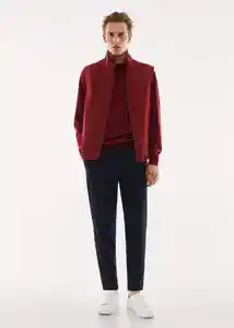 Chaleco Nadast Rojo Talla L Hombre Mango