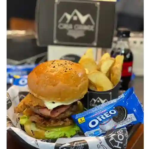 Combo Hamburguesa Doble Carne