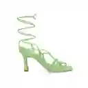 Sandalias Tacon Olivina-verde-38