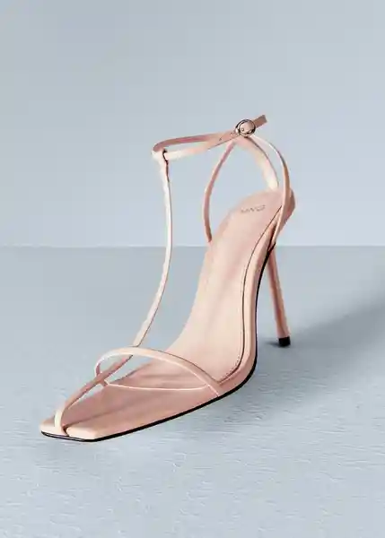 Sandalias Fancy Nude Talla 37 Mujer Mango