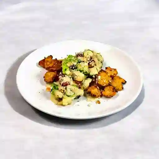 Cesar y platano verde