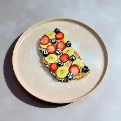 Tostada Mantequilla de Mani