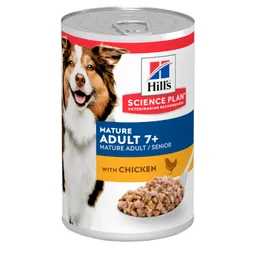 Hills Alimento Humedo Para Perro Mature Chicken 368 G