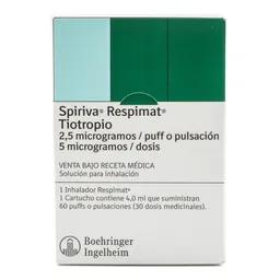 Spiriva Respimat Solución Para Inhalación (2.5 Mcg)\N