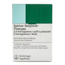 Spiriva Respimat Solución Para Inhalación (2.5 Mcg)\N