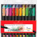   Faber Castell  Plumon Super Soft Pincel 20 unidades