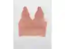 American Eagle Bralette Far Out Acolchado Rosa Boom Medium