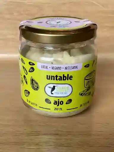 Untable Vegano de Ajo 200 gr