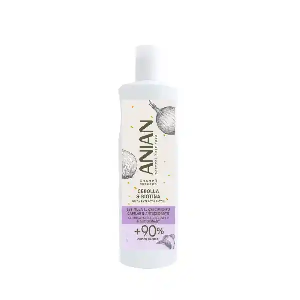 Shampoo Cebolla y Biotina Anian