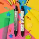 Esferos Negro 2 Modelos Mickey Mouse Disney 10 mm Miniso