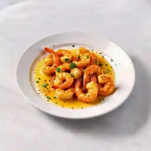Camarones al ajillo