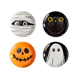 Corona Set de Platos Para Postre Halloween 20.4 cm