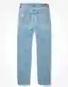 Jean 90s Gris Talla 8 Regular Mujer American Eagle