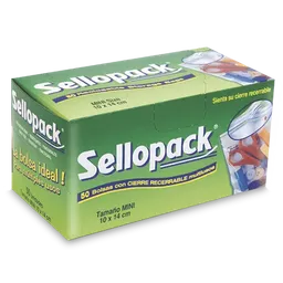 Sellopack Bolsa Resellable Multiusos Mini