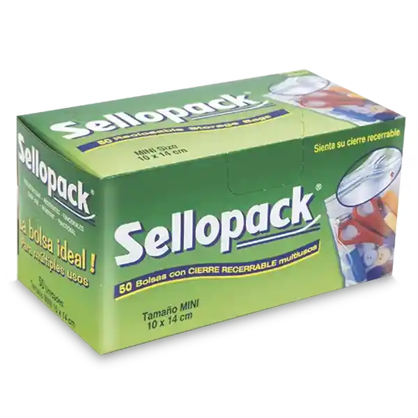 Sellopack Bolsa Resellable Multiusos Mini