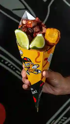 Cono de Chicharrón