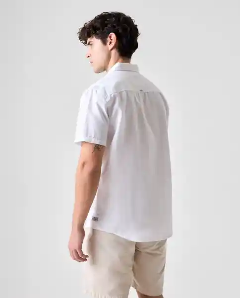 Camisa Hombre Blanco Talla S 812G006_BLA110601 Americanino