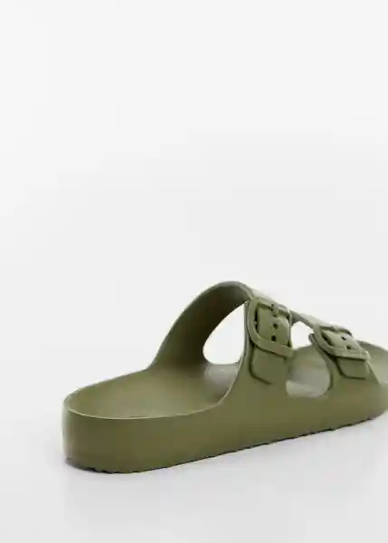 Chanclas Pauk Khaki Talla 35 Niños Mango