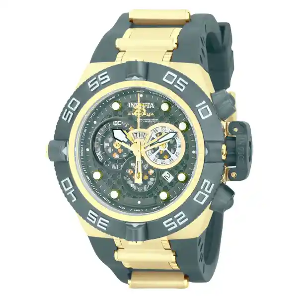 Invicta Reloj Hombre Dorado Negro 6583J