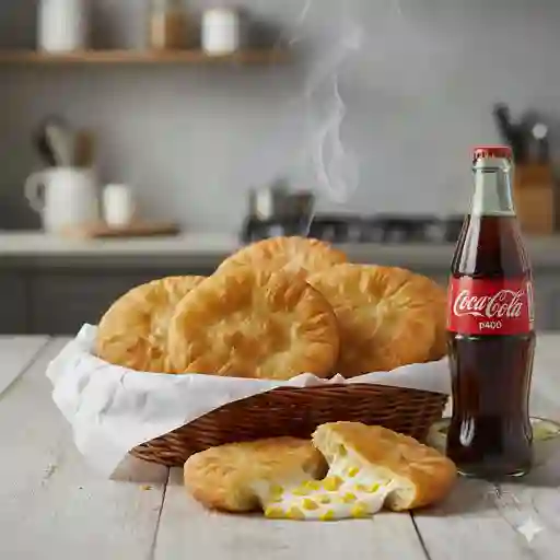 Combo pastel de maíz con queso