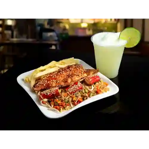 Combo Oriental Familiar Trucha para 3