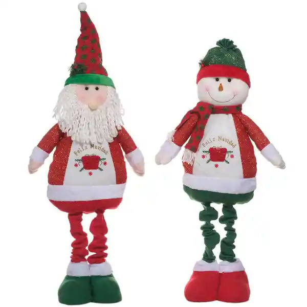 Figura Navideña Santa y Nieve 31 x 102 cm 132100124A Finlandek