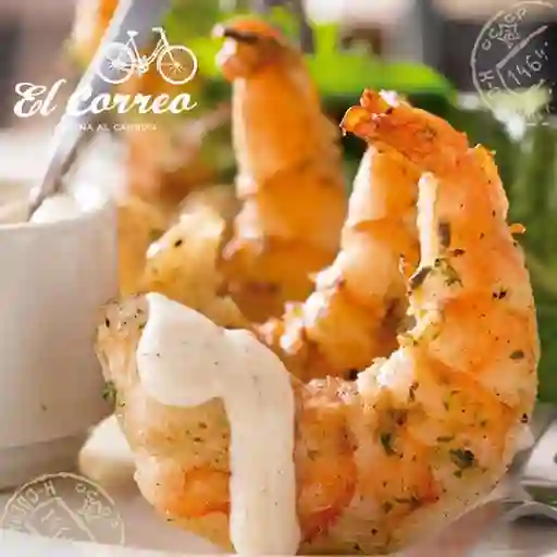 Langostinos a la Parilla